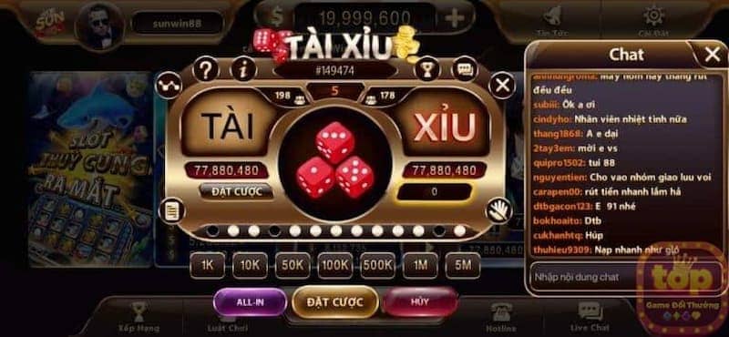 Đôi nét về tài xỉu F8BET 